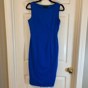 Banana republic blue sheath dress